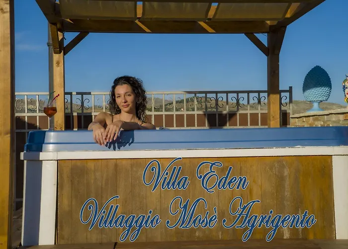 Gasthuis Eden Luxury Con Piscina E Jacuzzi Agrigento